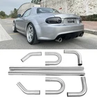 For Mazda Miata MX-5 Nc 8PCS 2.5" Exhaust Pipe Straight Mandrel Bend Kit T304 New. Price: $129.29.