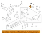 Ford Oem 15-23 Mustang Exhaust System Components-rear Bracket JR3Z5260B New. Price: $15.38.