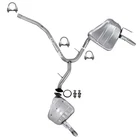 Stainless Steel Y-pipe W/ Pair Of Mufflers Kit Fits: 2016-2021 Civic 1.5L Sedan New. Price: $220.94.