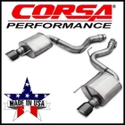 Corsa Axle-back Exhaust System Black Dual Tips Fits 2015-17 Ford Mustang Gt 5.0 New. Price: $1671.99.