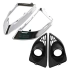 Pair Bumper Fog Lamp Grille Bezel Ford Fusion Sel 2010-2012 AE5Z17E810F New. Price: $52.09.