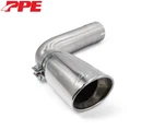 Ppe 4" Steel Exhaust Pipe W/ 5" Polished Tip For 20-23 Gm 2500/3500 6.6L Duramax New. Price: $185.99.