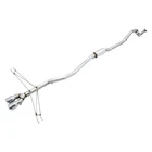 Awe Track Catback Exhaust Triple Chrome Silver Tips For 2017+ Honda Civic New. Price: $1226.32.