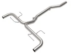 Afe 49-36902 Catback Exhaust System For 17-24 Alfa Romeo Giulia -2.0L Rwd/awd New. Price: $573.95.