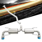 Megan Ds-type Stainless Catback Exhaust System Blue Tips For 09-13 Mazda RX-8 New. Price: $450.00.