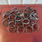 Vintage Large Double Band Screw Type Hose Clamp Lot (38) Nors Chevy Ford Packard New. Price: $24.99.