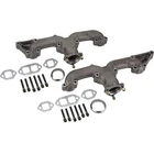 Sbc Chevy 327 350 Corvette-style 2-1/2 Inch Ram Horn Exhaust Manifolds, Pair New. Price: $141.99.