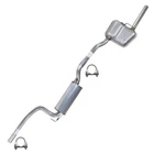 Stainless Steel Resonator & Muffler Exhaust Kit Fits: 2005-2007 Ford Focus 2.0L New. Price: $253.81.