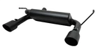 Gibson 17303-B Black Elite Cat-back Dual Split Exhaust System For Jeep Wrangler New. Price: $607.57.