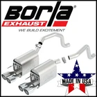 Borla Atak 2" Axle-back Exhaust System Fits 2009-2013 Chevy Corvette C6 6.2L New. Price: $1999.99.