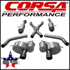 Corsa Sport 2.75" Cat-back Exhaust System Fits 12-21 Jeep Grand Cherokee 6.4L V8 New. Price: $2910.99.