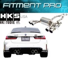 HKSTUDIE-EX001 Catback Exhaust For 2021-2024 Bmw G80 M3 G82 M4 Competition New. Price: $5500.00.