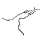 Ford F-150 75-76 Exhaust System Pypes 409 X-pipe Crossmember-back New. Price: $733.79.