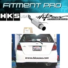 Hks 32003-BH005 Hi Power Axleback Exhaust System Kit For 2007-08 Honda Fit L15A New. Price: $600.00.
