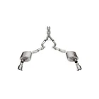 Corsa 21270 3IN Dual Rear Exit Cat-back Exhaust System With 4.5IN. New. Price: $1981.79.