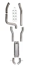 Hooker Blackheart 705014152RHKR Ls Swap Exhaust Turn Downs New. Price: $649.95.