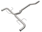 Afe Power 49-36902 Mach Force-xp To 2-1/2 Stainless Steel Axle-back Exha New. Price: $560.99.
