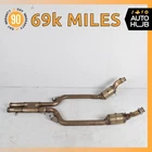 11-14 Mercedes W221 S550 Engine Left & Right Exhaust Downpipe Resonator Set Oem Used. Price: $894.23.