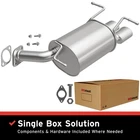 Oe Replacement Exhaust Muffler Kit For 2003-2005 Infiniti G35 New. Price: $335.00.