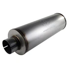 Afe Mach Force-xp 409 Stainless Steel Muffler 4IN Id In/out 8IN Dia New. Price: $185.86.