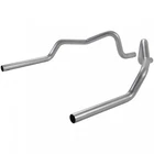 Flowmaster Prebent Tailpipes 409S - 2.50 In. Rear Exit Pair New. Price: $322.95.
