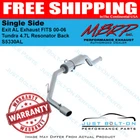 Mbrp Single Side Exit Exhaust For 2000-06 Tundra 4.7L Resonator Back S5330AL New. Price: $424.99.