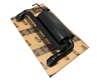 Borla 2021+ Ford Bronco 2.3L 4WD Touring Black Coated Axle Back Exhaust W/4" Tip New. Price: $1149.99.