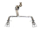Awe Track Exhaust For 13-16 Audi B8 S4 3.0T AWD-4" Chrome Tips New. Price: $1495.00.