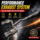 Full Exhaust Kit Subaru Wrx & Sti 2015 + R400 Gemini Quad Tips Invidia Style New. Price: $499.00.
