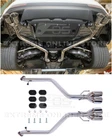 For 15-UP Lexus RC200T RC300 RC350 Muffler Delete Axle Back Quad Tips Exhaust New. Price: $289.98.