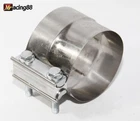 Emusa 1X Lap-joint Band 4"OD To Id Ss Clamp For Exhaust Catback Muffler Pipe New. Price: $14.99.