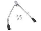 Gibson 66573B Black Elite Dual Split Catback Exhaust For 25 Ram 1500 3.0L New. Price: $1808.84.