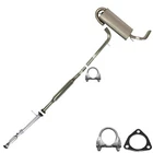 Cat Converter Resonator Muffler Exhaust Kit Fits: 2007-2009 Equinox Torrent 3.4L New. Price: $405.81.