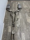 Ford M-5200-M5SC 2024-2025 Mustang Gt 5.0L Sport Cat Back Exhaust Quad Tips Used. Price: $1105.00.