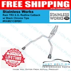 Stainless Works 2021-2024 Ram Trx 6.2L Redline Exhaust W/ Black Chrome Tips New. Price: $1895.25.