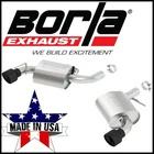 Borla S-type 2.75" Axle-back Exhaust System Fits 2016-2024 Chevy Camaro Ss 6.2L New. Price: $1249.99.