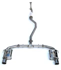 Invidia Q300 70MM Cat Back Exhaust Fits 2022+ Honda Civic Si 1.5T New. Price: $1035.00.
