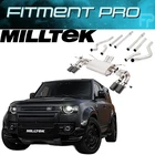 Milltek SSXLR238 Exhaust For 2023-26 Land Rover Defender 130 V8 Valved W/cf Tips New. Price: $4520.75.