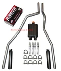 04 - 08 Ford F150 Truck Mandrel Bent Dual Exhaust W/ Flowmaster Super 44 Muffler New. Price: $294.95.