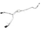 Awe For Audi B9 A5 Track Edition Exhaust Dual Outlet - Diamond Black Tips New. Price: $1595.00.