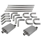 2.5 Inch Stainless Steel Dual Exhaust System Kit With Mufflers New. Price: $541.99.