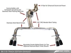 Awe Tuning Track Edition Exhaust 102MM Diamond Black Tips For Audi B8.5 S5 3.0T New. Price: $1700.00.