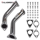 Exhaust Pipe Universal Fits For Infiniti G37 3.7L V6 2008-2013 Coupe Sedan 2.5IN New. Price: $135.90.