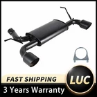 Matte Black Dual Cat Back Exhaust System For 2007-2017 Jeep Wrangler Jk 2DR 4DR New. Price: $185.00.