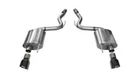 Corsa 14329BLK Touring Axle-back Exhaust For 2015-17 Mustang Gt 5.0L New. Price: $1671.99.