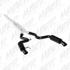 Mbrp Fits 15-18 Ford Mustang Ecoboost 2.3L Black 3IN Cat Back Dual Split Rear New. Price: $829.99.
