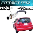 Hks 32003-BH006 Hi-power Axle Back Exhaust System For 2009-14 Honda Fit 1.5L GE8 New. Price: $620.00.