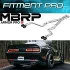 Mbrp Armorpro Cat-back Exhaust For 2015-23 Dodge Challenger 5.7 6.2 6.4 S71133CF New. Price: $1364.99.