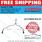Corsa 2021-2024 Ford F-150 SUPERCAB/6.5IN Bed 3.5L V6 Sport Exhaust Dual Rear New. Price: $1564.99.
