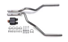 09-15 Dodge Ram Truck 2.5" Mandrel Bent Dual Exhaust Kit Flowmaster Super 10 New. Price: $232.99.